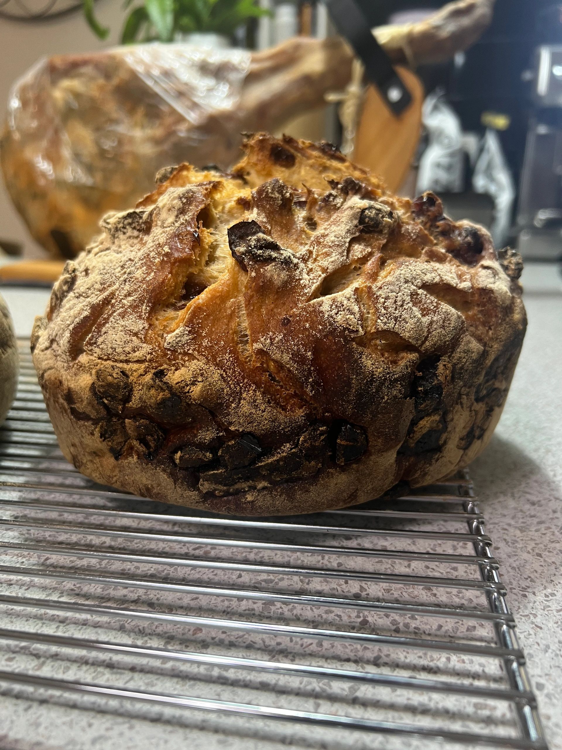 Sourdough Raisin Bread