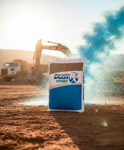 DustRx Hydro: Control de Polvo Eficiente para Minería y Obras Industriales