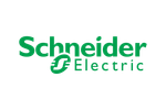 Green Schneider Electric logo with stylized S symbol.