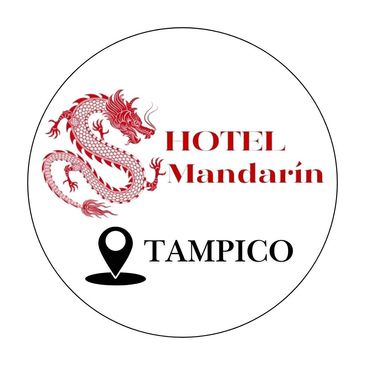 Logo del Hotel Mandarín en Tampico.