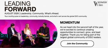 Leadership panel discussion at Women DSO event.