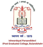 Ishwardayal Parsandidevi (Post Graduate) College, 
Bulandshahr