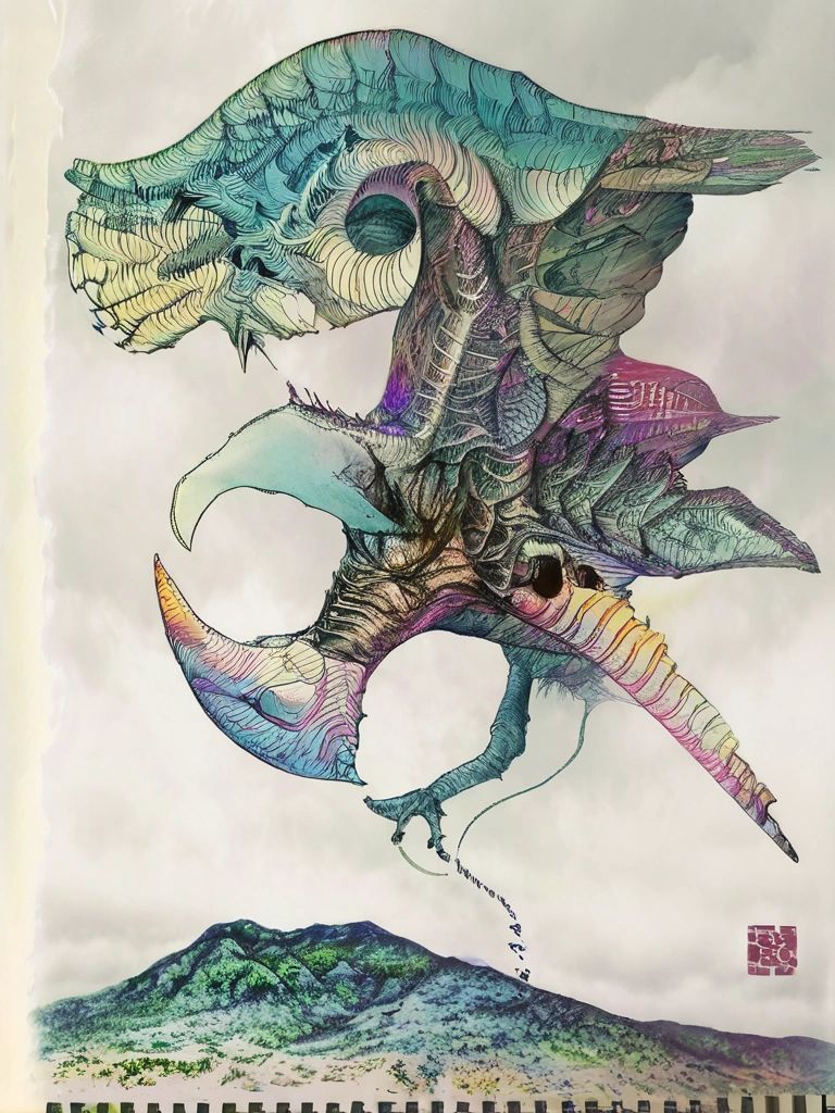 This is a second AI rendering based on the original (has a red border). The form of the original rem