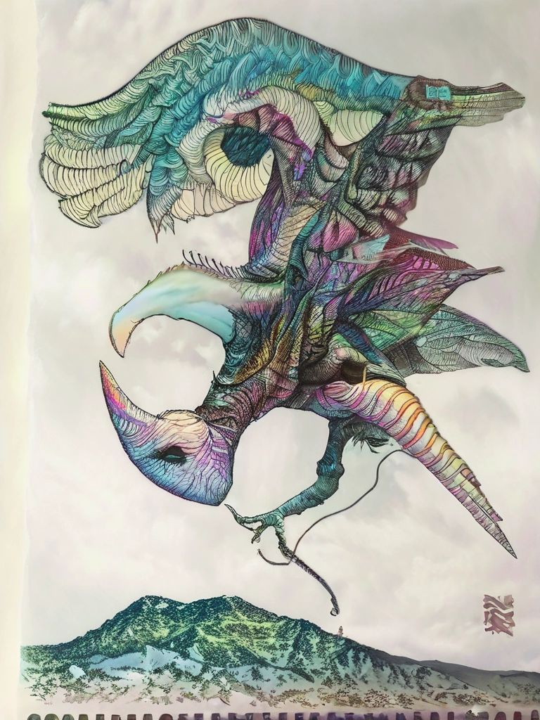 This is a further AI rendering based on the original (has a red border). The form of the original re