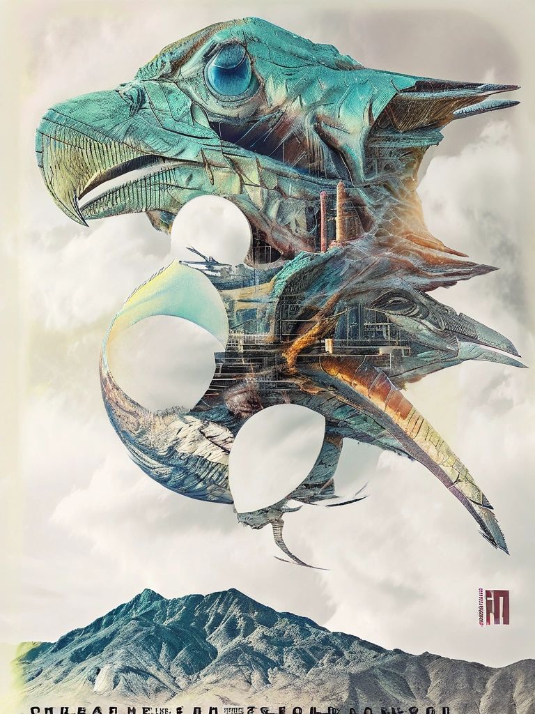 This is another AI rendering based on the original (has a red border).  It strays more and has a tec