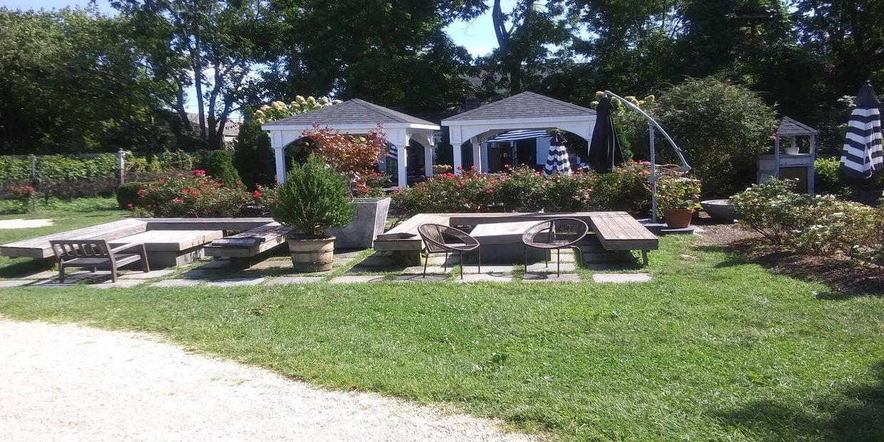 Mattebella Vineyard - Main Front Gazebos for wine tasting