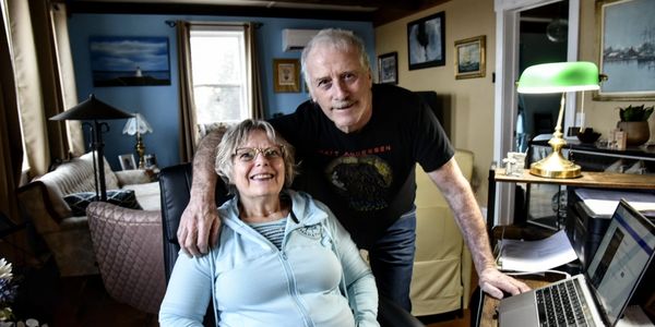 Meet Daphnee and Desire, the owners and managers on Mountainview Solitude Inn. Taken in 2024.