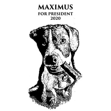 Maximus for President 2020 Logo.