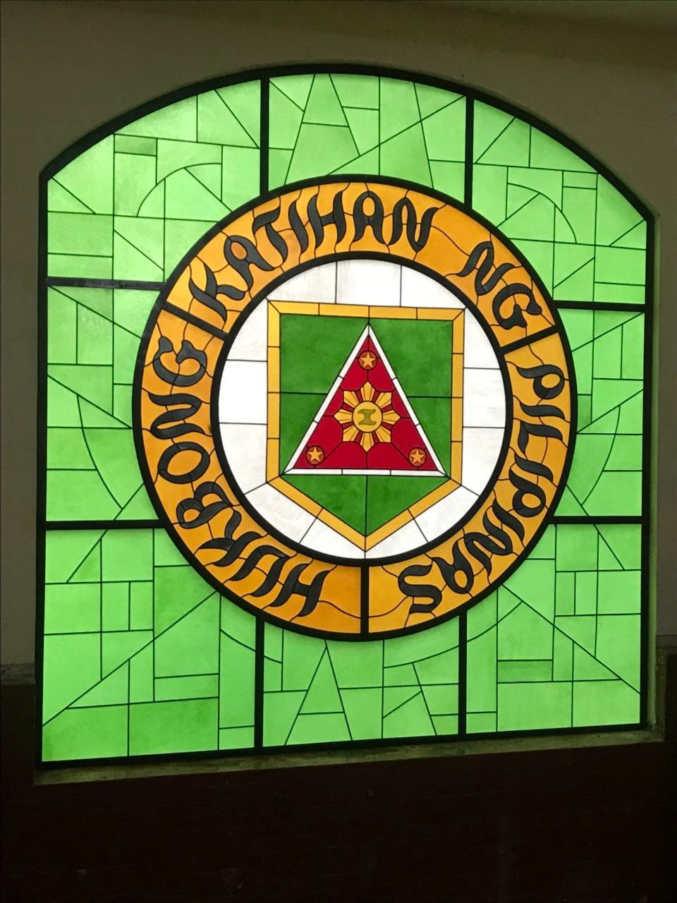 Tiffany Stained Glass for the Philippine Army