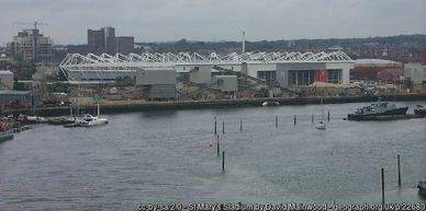 An Image of St Marys from the sea