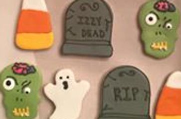 Decorated Zombie Cookies