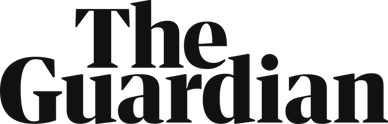 The Guardian logo with bold black text.