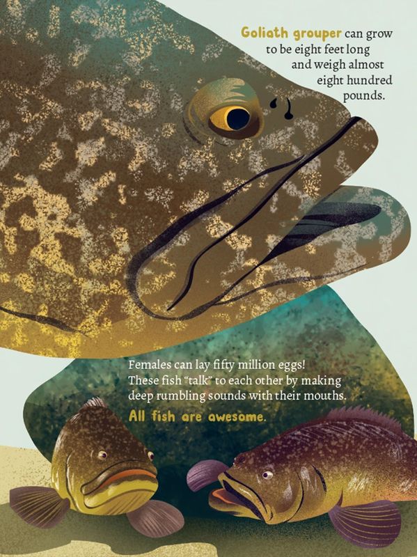 All Fish are Awesome will captivate and entertain young readers. A great children's book about fish.