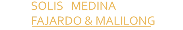 SOLIS MEDINA FAJARDO & MALILONG