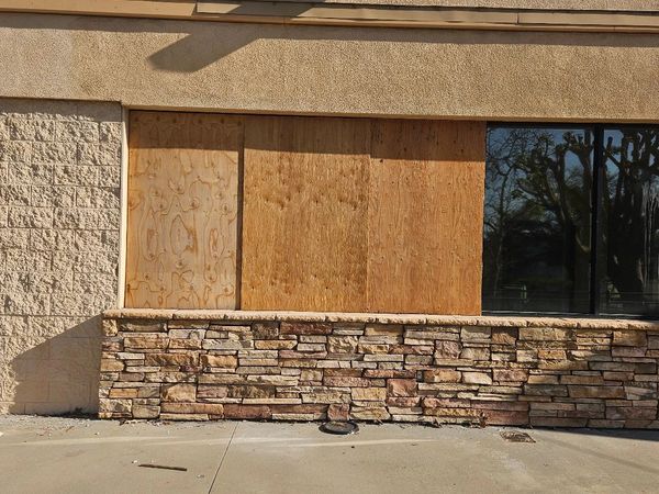 Multiple windows with CDX plywood