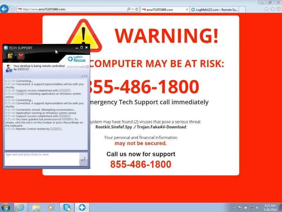 Tech Support Scams