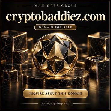 Domain for sale: cryptobaddiez.com by Max Opes Group.