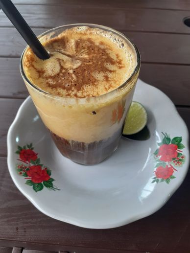 Sumatran Egg coffee