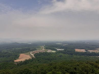 North Korea. South Korea border DMZ.