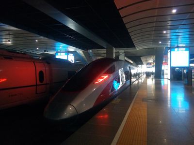 Bullet train
Shanghai - Beijing route