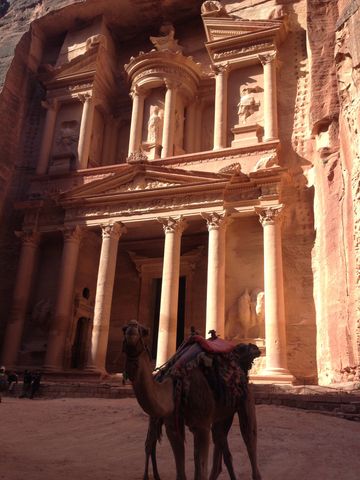 Middle East, Petra, Jordan, Al-Khazneh, Nabataeans , Desert City, Desert Kingdom, Oasis