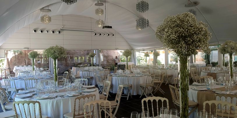 Decoracion boda paniculata