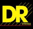 Logo with bold yellow 'DR' and 'STRINGS' on a black background.