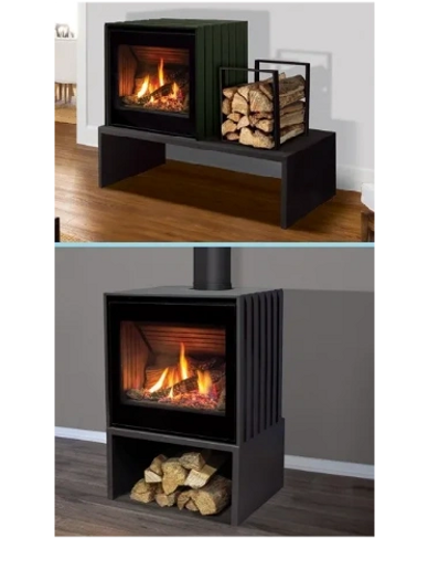 Enviro Fireplaces, Cube Freestanding Stove