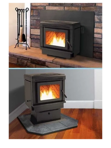 Enviro Fireplaces, EF2-1 Insert or Freestanding Stove