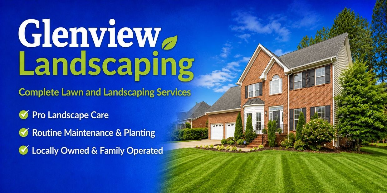 Glenview Landscaping offers complete lawn and landscaping services.