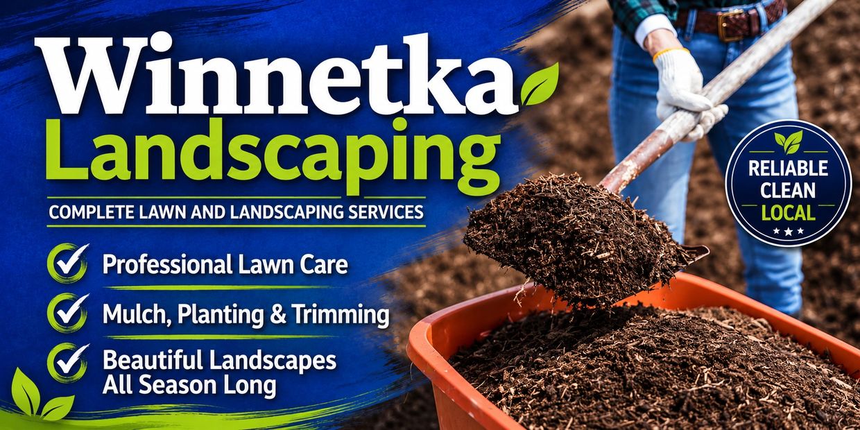 Winnetka Landscaping offers professional lawn care and beautiful landscapes.