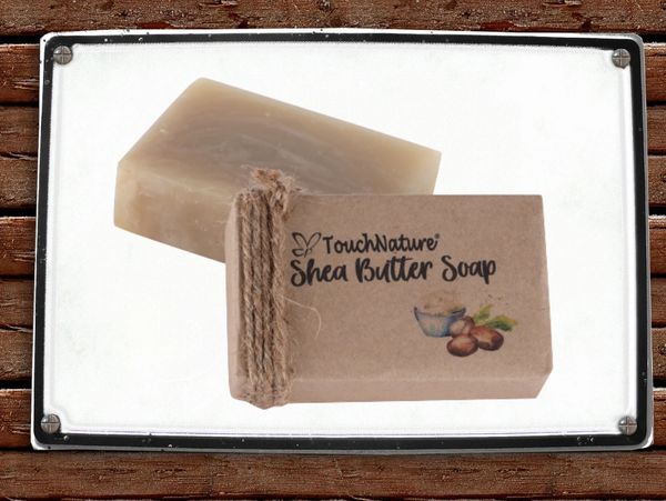 Touch Nature Shea Butter Soap with Geranium Essential Oil