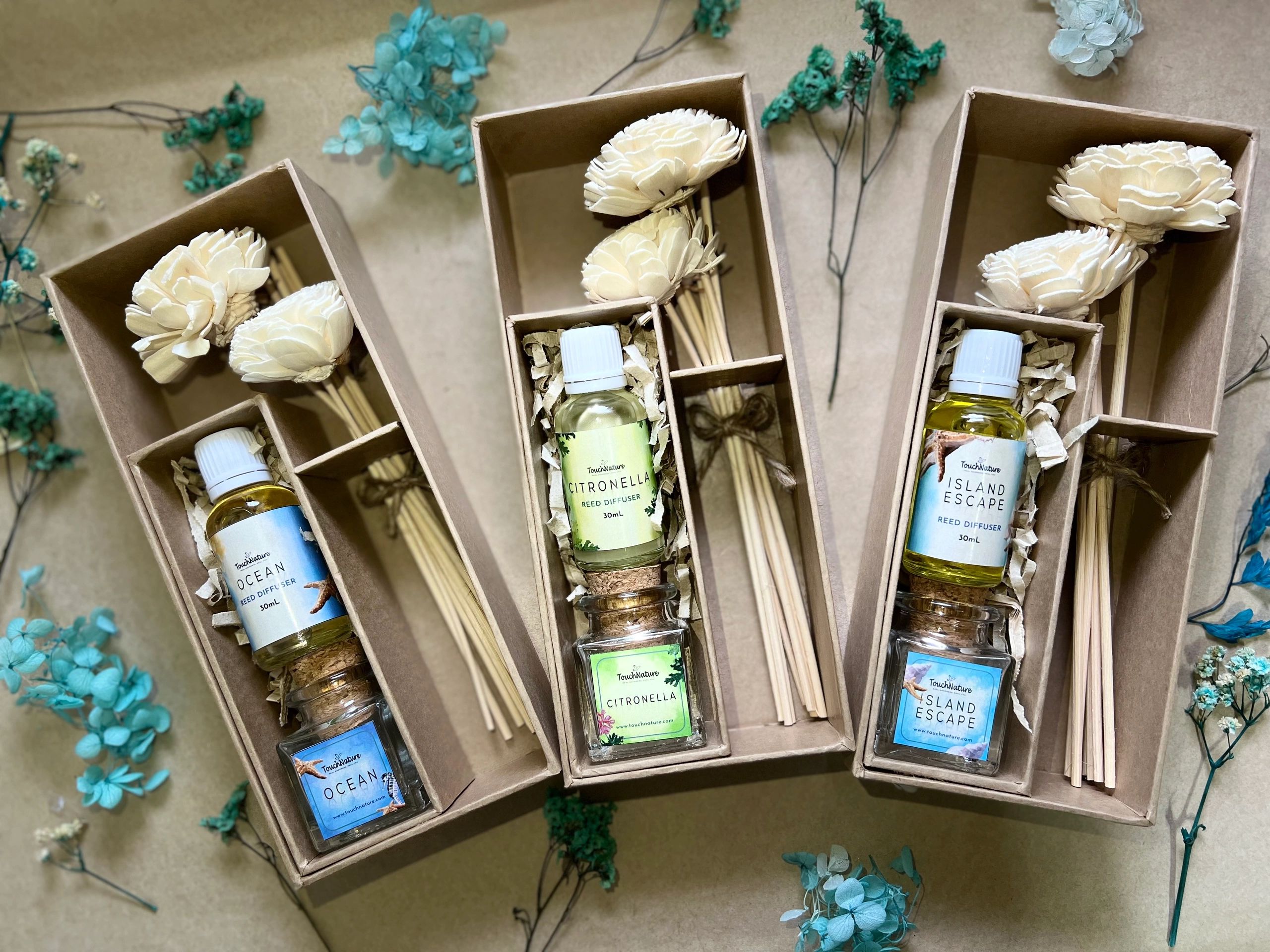 Touch Nature Reed Diffuser Sets