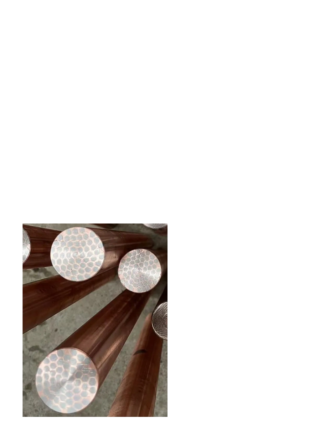 superconductor round rods