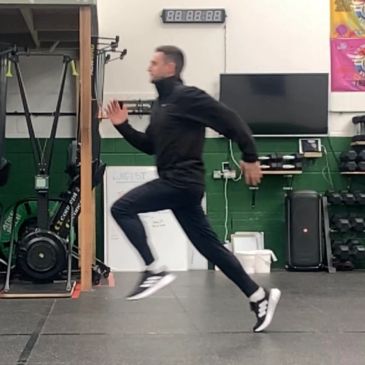 Sprinting technique analysis with a certified strength and conditioning specialist.