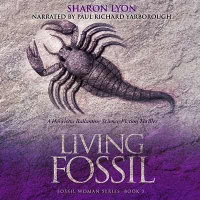 Audiobook cover for Living Fossil.