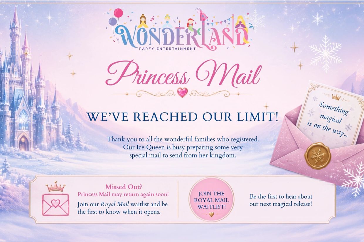 Princess Mail- We've reached our limit
