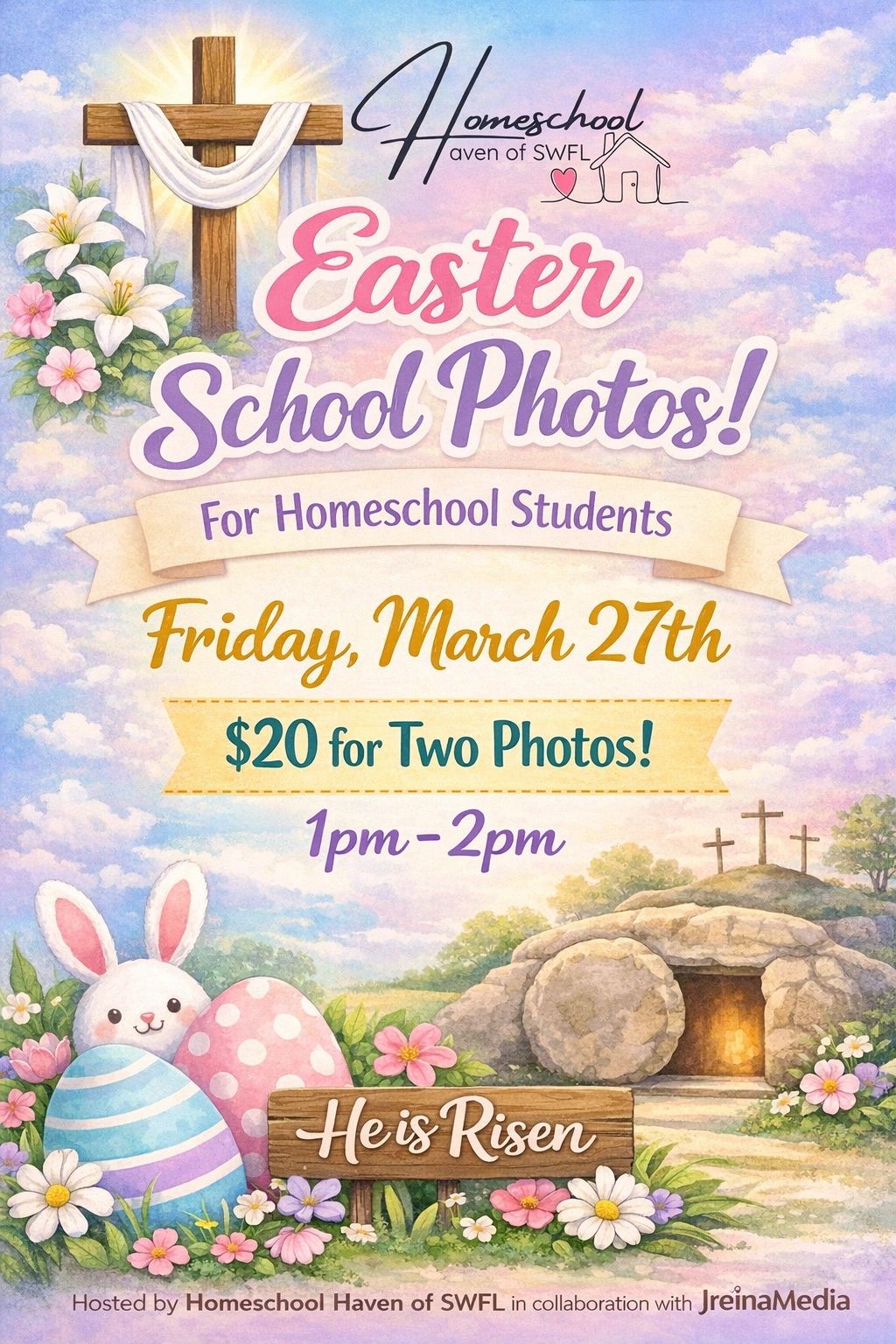 Easter Photos are HERE 

JOIN US MARCH 27th 1pm-2pm 