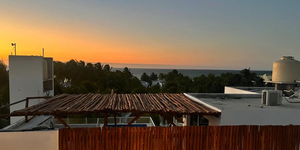Sunset View from Palapa