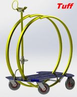 Tuff Industries Lock Ring Trolley. #safetymits