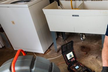 a man working with an equipment 