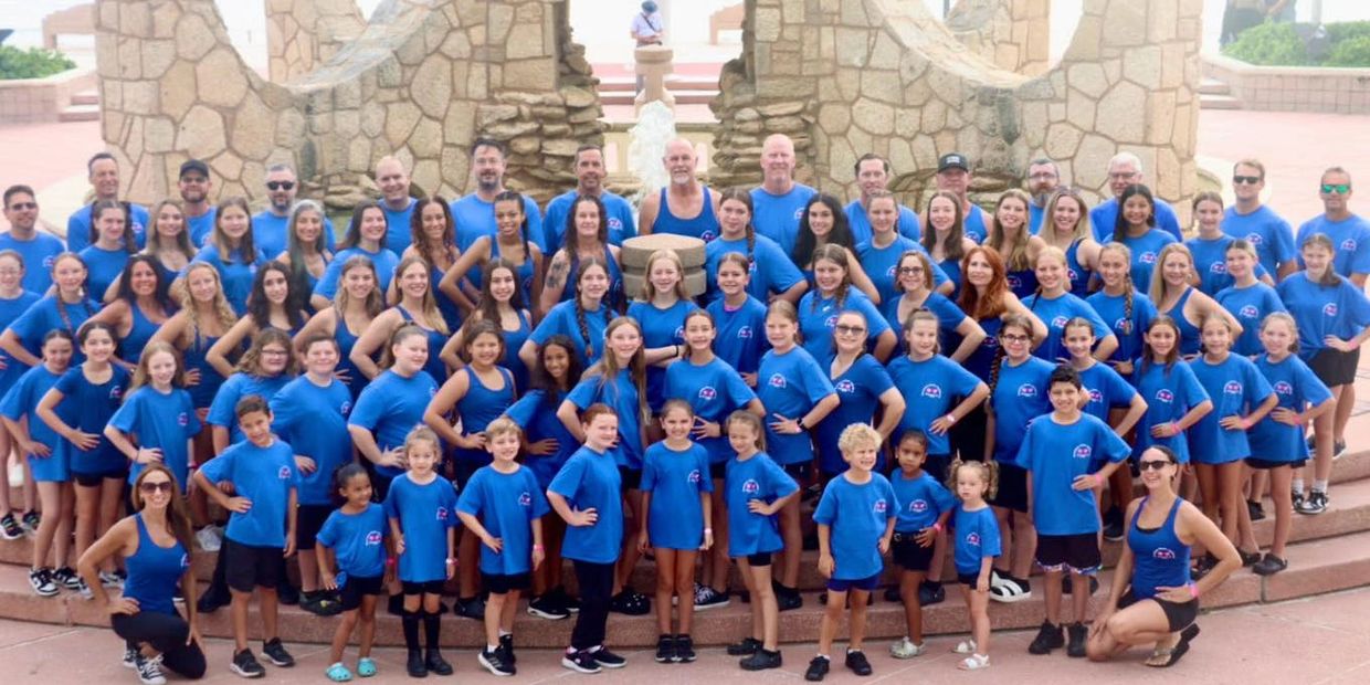 The South Florida clogging team at the Sunshine State Clogging Workshop 2025. 