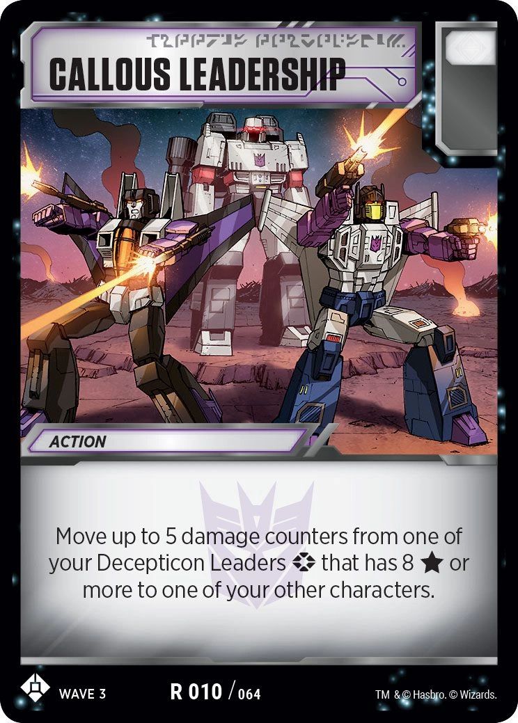 Transformers News: Re: Wizards of the Coast Transformers Trading Card Game Thread