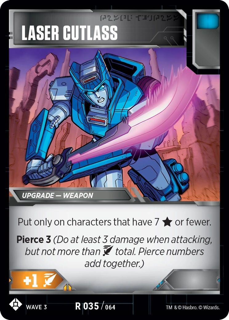 Transformers News: Re: Wizards of the Coast Transformers Trading Card Game Thread