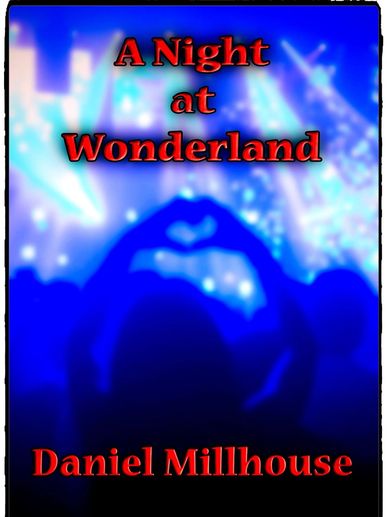 Book cover for a Night at Wonderland