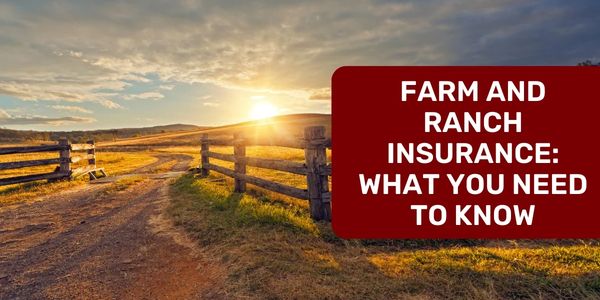 Dirt farm road – Farm and Ranch Insurance coverage for property, equipment, and livestock