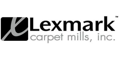 Lexmark logo linking to additional residential and commercial carpet flooring resources. 