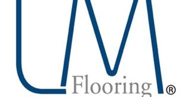 LM Flooring logo linking to additional hardwood flooring resources. 