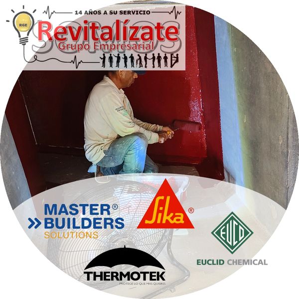 Revitalizate aplicador Master Builders Solutions BASF MBS Ucrete Termotek Chovatek Sika Euco Euclid