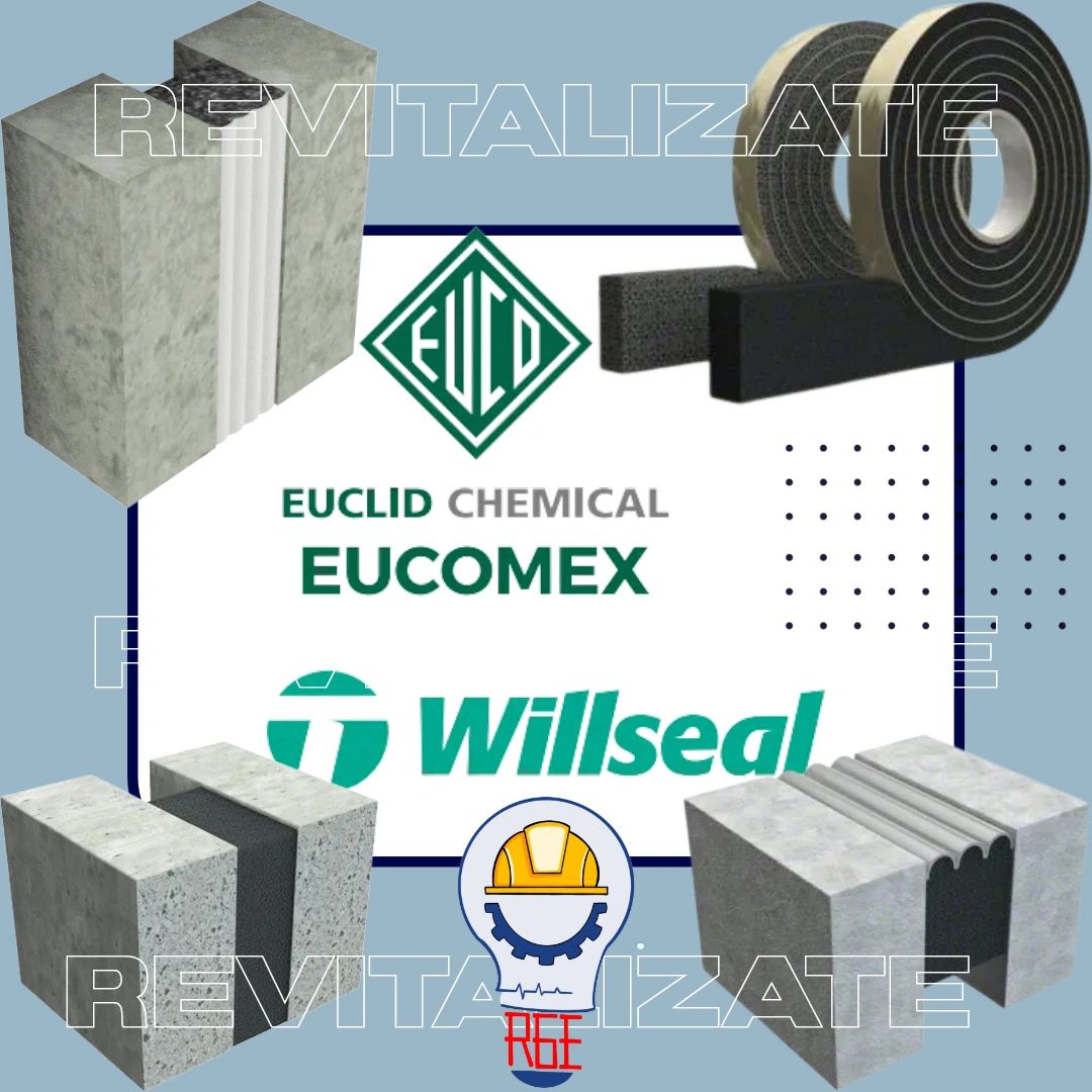 Revitalizate Distribuidor Juntas Expansion WillSeal Euco Euclid Chemical Tremco EucoMex Sika